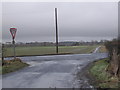 NZ0580 : Road Junction leading to A696 by Les Hull