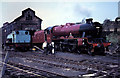 Railway sidings at Dinting rail centre 1970