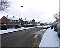 Ashwell Road towards the centre of Oakham