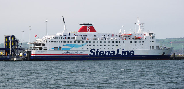The 'Stena Navigator' at Belfast