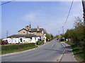 TM3255 : B1078 Ash Road & The Dog & Duck Public House by Geographer