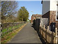 Footpath on the Heathpark Estate