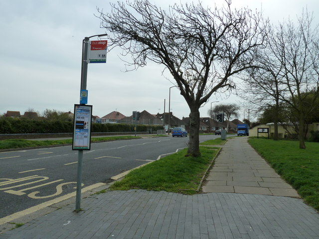 Bus stop in Rectory Road