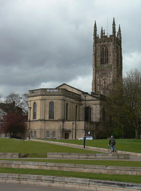 Derby Cathedral © Alan Murray-Rust cc-by-sa/2.0 :: Geograph Britain and ...