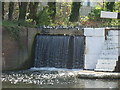 Weir by the lock