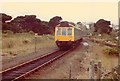 Train Approaching Falmouth Station 1981