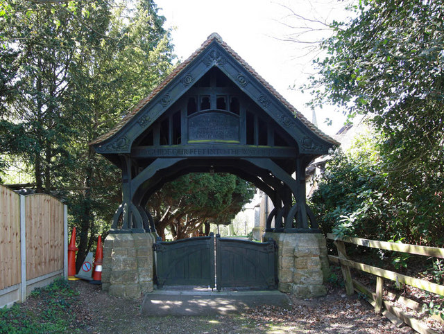 St Mary, Great Warley - Lych gate © John Salmon :: Geograph Britain and ...