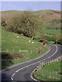 Pasture by the A481  near Builth Wells, Powys