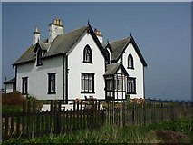 NT9267 : Berwickshire Architecture : Clifftop House at St Abb's by Richard West