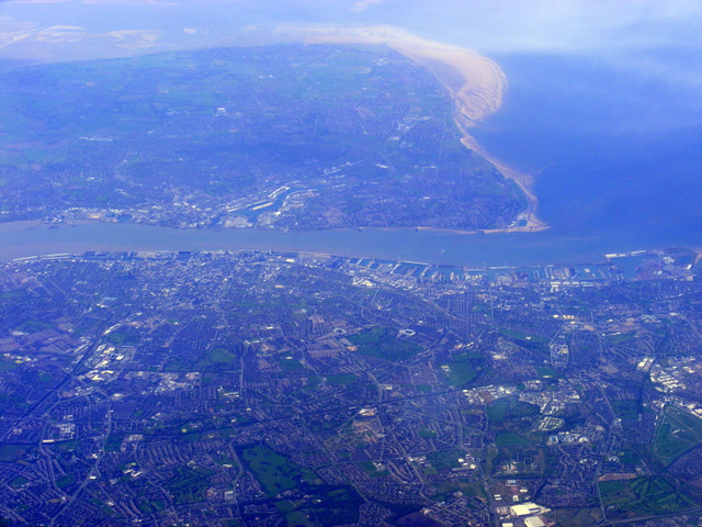 Liverpool from the air