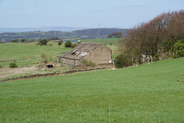 Ruined barn at Tockholes Fold Farm © Bill Boaden cc-by-sa/2.0 ...