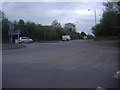 Roundabout at A40 and Wooburn Green Lane