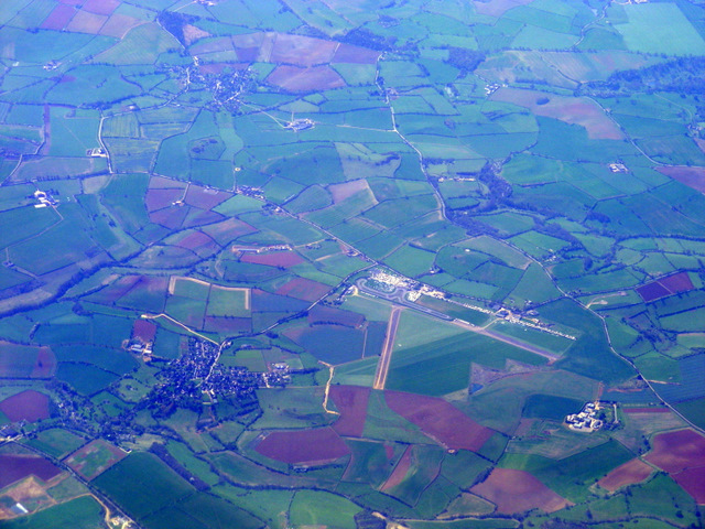 Former RAF Edgehill from the air © Thomas Nugent :: Geograph Britain ...