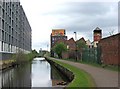 Ashton Canal southwest of Carruthers Street Bridge, Manchester