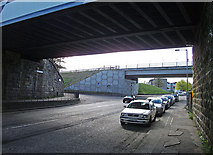 NT2071 : Two bridges over Saughton Road by michael ely
