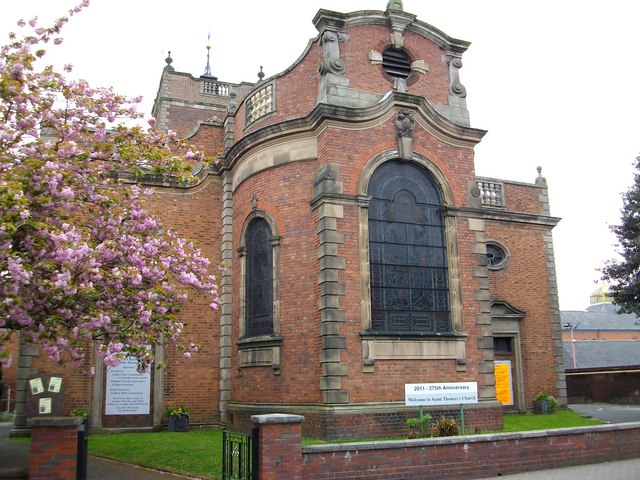 St Thomas's Church © Stephen Rogerson cc-by-sa/2.0 :: Geograph Britain ...