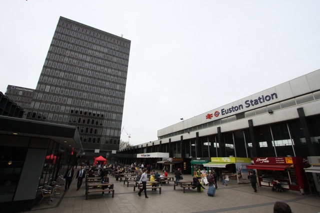 Euston Station Plaza