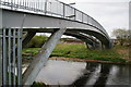 Cable bridges over the River Calder