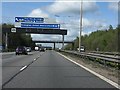 M40 Motorway - junction 1a ahead