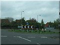 Roundabout on A39 outside Wembdon