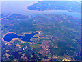 Layer de la Haye and Abberton Reservoir from the air