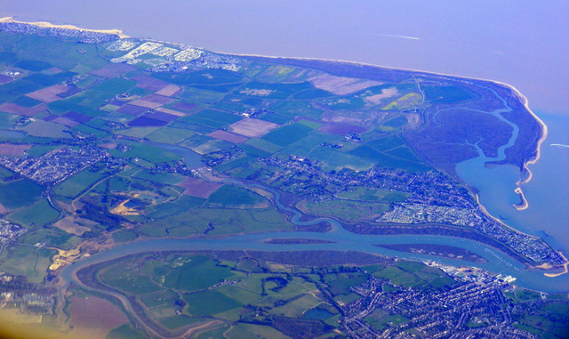 Brightlingsea and Point Clear Bay from... © Thomas Nugent :: Geograph ...