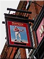 Marquis of Queensbury (2) - sign, 36-40 Blaby Road, South Wigston