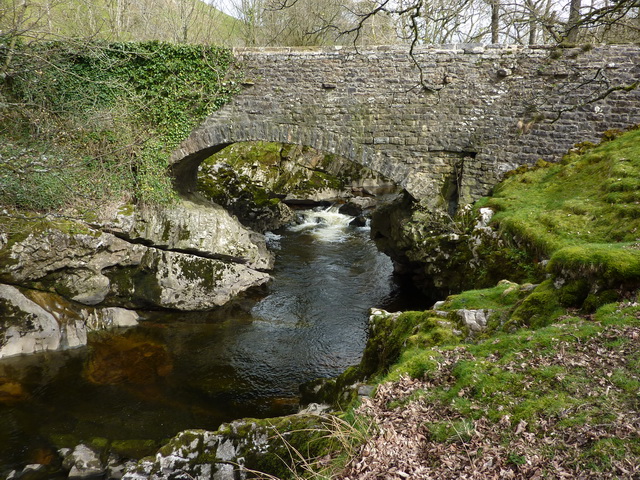 Danny Bridge over Clough River © Alexander P Kapp cc-by-sa/2.0 ...