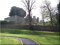 J2458 : Hillsborough Fort from the grounds of St Malachy's Church by Eric Jones