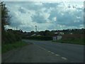 Road passing Rodway Farm outside Cannington