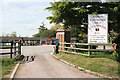 Cullompton: entrance to Stafford Park