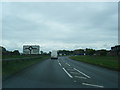 A5156 link road approaching the A534