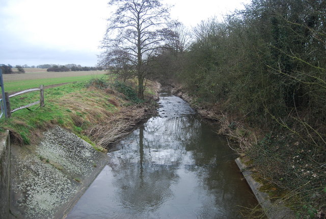 River Bourne - downstream © N Chadwick cc-by-sa/2.0 :: Geograph Britain ...