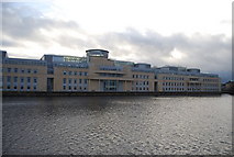 NT2676 : Scottish Government Building and Victoria Docks by N Chadwick