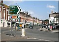 High Street from the Spread Eagle