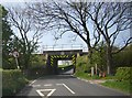 Railway bridge over the B5266