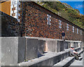 Boathouse by the beach in East Looe