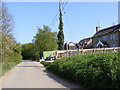 Low Road & the footpath to Church Road