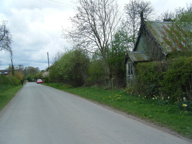 Chorlton Lane with 'Iron' church on the right