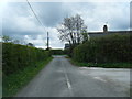 Lane approaching Wrexham Road