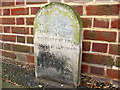 Boundary stone on Winn Road