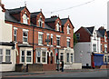 Sneinton: bus stop and barber