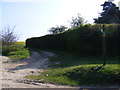 TM3669 : Footpath to Green Road by Geographer