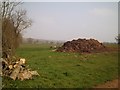 Muck heap and view