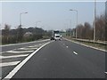 Croft Interchange - northbound slip roads to the M6