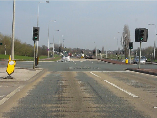 A580 at Stone Cross Lane