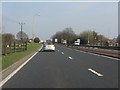 A580 at the former Heath Lane crossroads