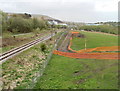 Part of a construction site, Forgeside Road, Forgeside