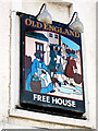 The Old England sign