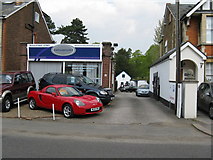 TQ2649 : Reigate:  Paramount Cars, Blackborough Road by Dr Neil Clifton